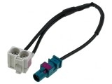 Adaptor antenă Fakra dublu pentru Audi RNS-E 0,25m, 4Carmedia