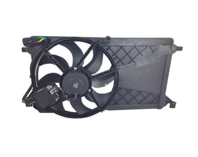 GMV radiator electroventilator Ford C-MAX, 2007-2011, Focus C-MAX, 2003-2007, motor 1.8, 2.0, benzina, 1.6 TDCI, 1.8 TDCI, diesel, 350 W; 385; 2 pini foto