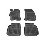 Set covorase auto din cauciuc SUBARU LEGACY (BL/BP/BPS), 09.2003-04.2009, presuri tip tavita, negru, Rapid