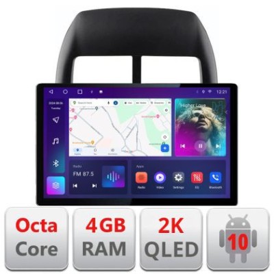 Navigatie dedicata Mistubishi ASX N-026 Edonav ecran 13&amp;quot; 2K 8 si 128 Android Waze USB Navigatie 4G 360 Toslink Youtube Radio KIT- CarStore Technology foto