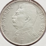 568 Cehoslovacia 50 korun 1949 Josef V. Stalin km 28 argint, Europa