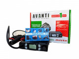 Statie Radio CB AVANTI Micro Vox + Antena Radio CB AVANTI Aldo Precalibrata 46cm