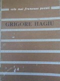 Poeme Grigore Hagiu - Editura Albatros 1986, Poezie Rom&acirc;nă, 152 Pagini