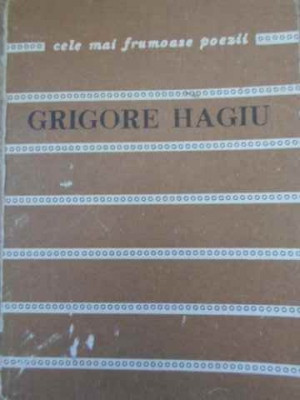 POEME-GRIGORE HAGIU-229455 foto