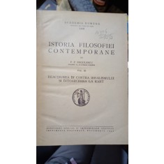 Istoria filosofiei contemporane. Vol. III - P. P. Negulescu