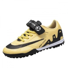 Ghete de fotbal pentru copii MBrands, 8.5 pentru teren sintetic, culoare galben 34