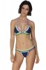 SW860-4 Costum de baie colorat, din neopren cu model crosetat, XL, XXL