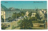 5287 - BRAILA, Market, tramway, Romania - old postcard - used - 1926, Circulata, Printata