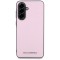 Husa originala Samsung Galaxy A56 5G Karl Lagerfeld Saffiano, roz, Metal Logo, KLHCSA56PSAFWMCP