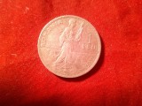 Moneda 1 leu 1912 Carol I ,argint , cal. F.Buna