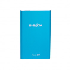 Power-bank P230 E-boda, 4000 mAh, Albastru foto