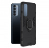 Husa pentru Oppo Reno4 Pro 4G, Techsuit Silicone Shield, Black
