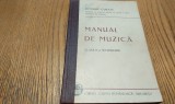MANUALUL DE MUZICA - Dimitrie Cuclin - Editura Cartea Romaneasca, 1937, 159 p., Clasa 2, Educatie Muzicala, Manuale