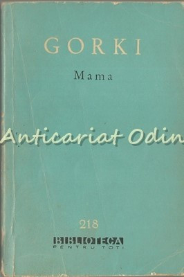 Mama - Maxim Gorki (Roman) foto