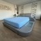 Protecție saltea frotir SleepProtect by Coneltex, dimensiuni 140-160x200 cm, dreptunghiulară, culoare albastră