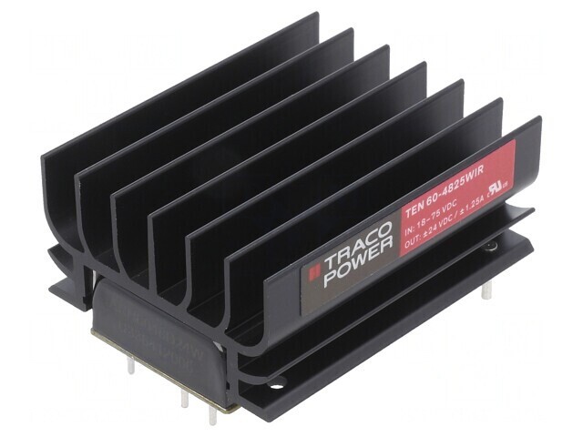 Convertor DC/DC 60W 36-75V la 24V/-24V