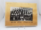 Foto elevi Scoala Nr.8, Constanta. Clasa a IV-a, Anul 1938.