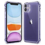 Husa iPhone 11 Asteroid GSM Shockproof Clear Silicone, transparenta