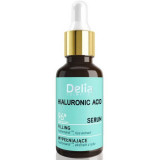 Cumpara ieftin Ser cu Acid hialuronic pentru fata, gat si decolteu 30ml, Delia Cosmetics