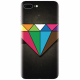 Husa silicon pentru Apple Iphone 7 Plus, Colorful Diamond