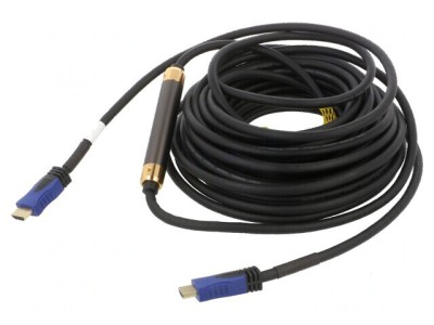 Cablu HDMI 2.0 PVC 15m negru foto