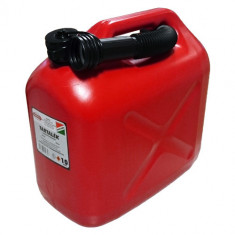 Canistra combustibil din plastic rosu - 10l Garage AutoRide foto