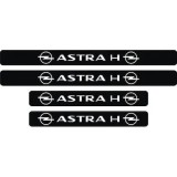 Set 4 Stickere Negre Pentru Praguri Opel Astra H