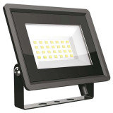 Reflector Led Smd 20w 4000k Ip65 - Negru