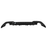 Difuzor Bara Spate Evacuare BMW 3 Series G20 G28 Sedan G21 Touring (2019-2022) Negru Lucios