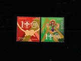 Belarus 2007 - Europa CEPT , Cercetasi, serie 2 valori, dantelate, MNH, Mi.663-664 cota 1,8