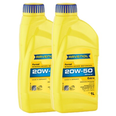 Pachet 2 litri ulei Ravenol Formel Extra 20W50 foto