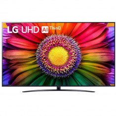 Televizor Smart LG 86UR81003LA, 218 cm, Ultra HD 4K, Clasa F