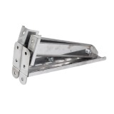Suport prindere consola, inox, pentru cos de fum izolat, Versia Lux, L 400 mm