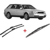 Cumpara ieftin Set 3 stergatoare AUDI A6 C4 Avant (4A5) 1994 - 1997, parbriz si luneta, Bosch Twin