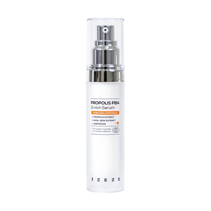 Ser revitalizant pentru ingrijirea pielii cu extract de Propolis si Niacinamide, IZEZE, 30 ml