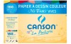 Hartie de desen Canson Mi-Teintes, 8 coli, A3-29,7 x 42 cm - RESIGILAT