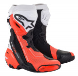 Cumpara ieftin Cizme Moto Sport Alpinestars Supertech R Vented Boots, Negru/Rosu/Alb, Marime 43