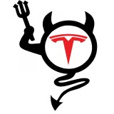 Cumpara ieftin Sticker Devil TESLA