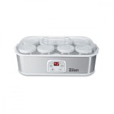 Cumpara ieftin Aparat pentru facut iaurt Zilan ZLN6104 Gri, afisaj LED, timer, termostat reglabil