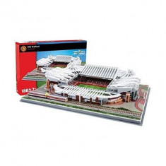 Puzzle 3D Nanostad Stadion Manchester United Old Trafford foto