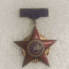 Insigna fruntaș în întrecerea socialistă 1964