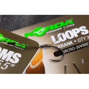 Riguri Korda Loops Krank Micro-Barbed Nr6 18lbs 3buc/blister foto