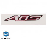 Cumpara ieftin Sigla scris &bdquo;ABS&rdquo; originala Piaggio X9 Evolution (03-07) 4T LC 500cc - Vespa GTS 250 ie ABS Euro 3 (05-13) 4T LC 250cc