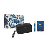 Versace Man Eau Fraiche Extreme Set cadou pentru bărbați EDP 100 ml + EDP 10 ml + geantă de toaletă