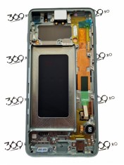 Display Samsung SM-G973 S10 PRISM GREEN ( Service Pack ) foto