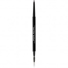 MUA Makeup Academy Brow Define creion sprâncene precise cu pensula culoare Mid Brown 0,3 g