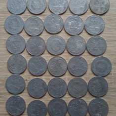 Lot 50 monede 25 bani 1982
