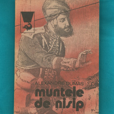 "Muntele de nisip" - Alexandre Dumas 1990 - Colecţia Delfin.