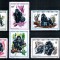 Ruanda Rwanda 1970, Mi #400-407 A**, fauna, gorile, MNH, cota 11 &euro;!