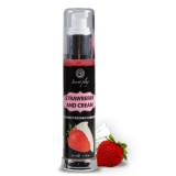 SECRETPLAY - LUBRICANT 2-1 HEAT EFFECT STRAWBERRY &amp; CREAM 50 ML, SECRETPLAY COSMETIC